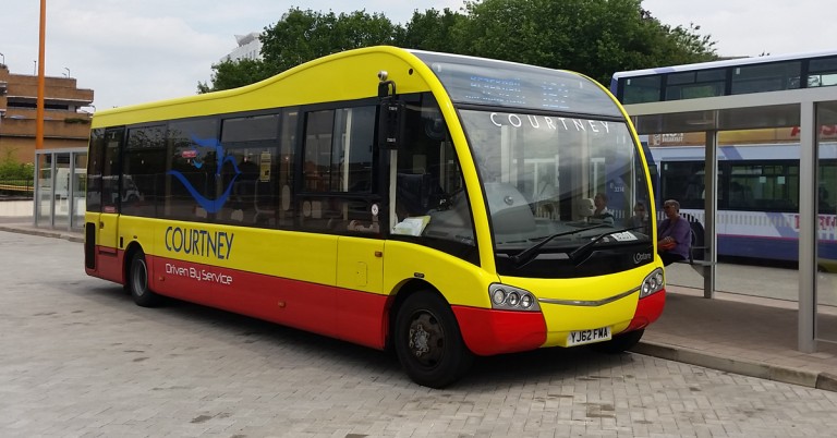 You will be able to jump on the Shuttle Bus at Bracknell Bus Station opposite the Railway Station.