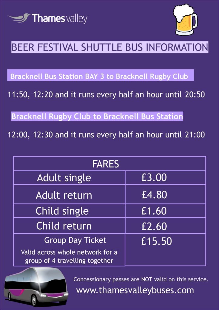 Beer Festival Shuttle Bus Information 2026 (1)